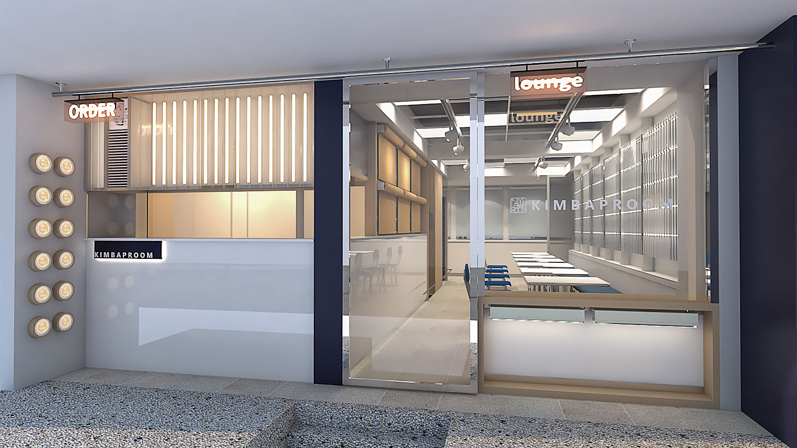 莎若設計_小韓室 韓食 飯捲專賣店照片1