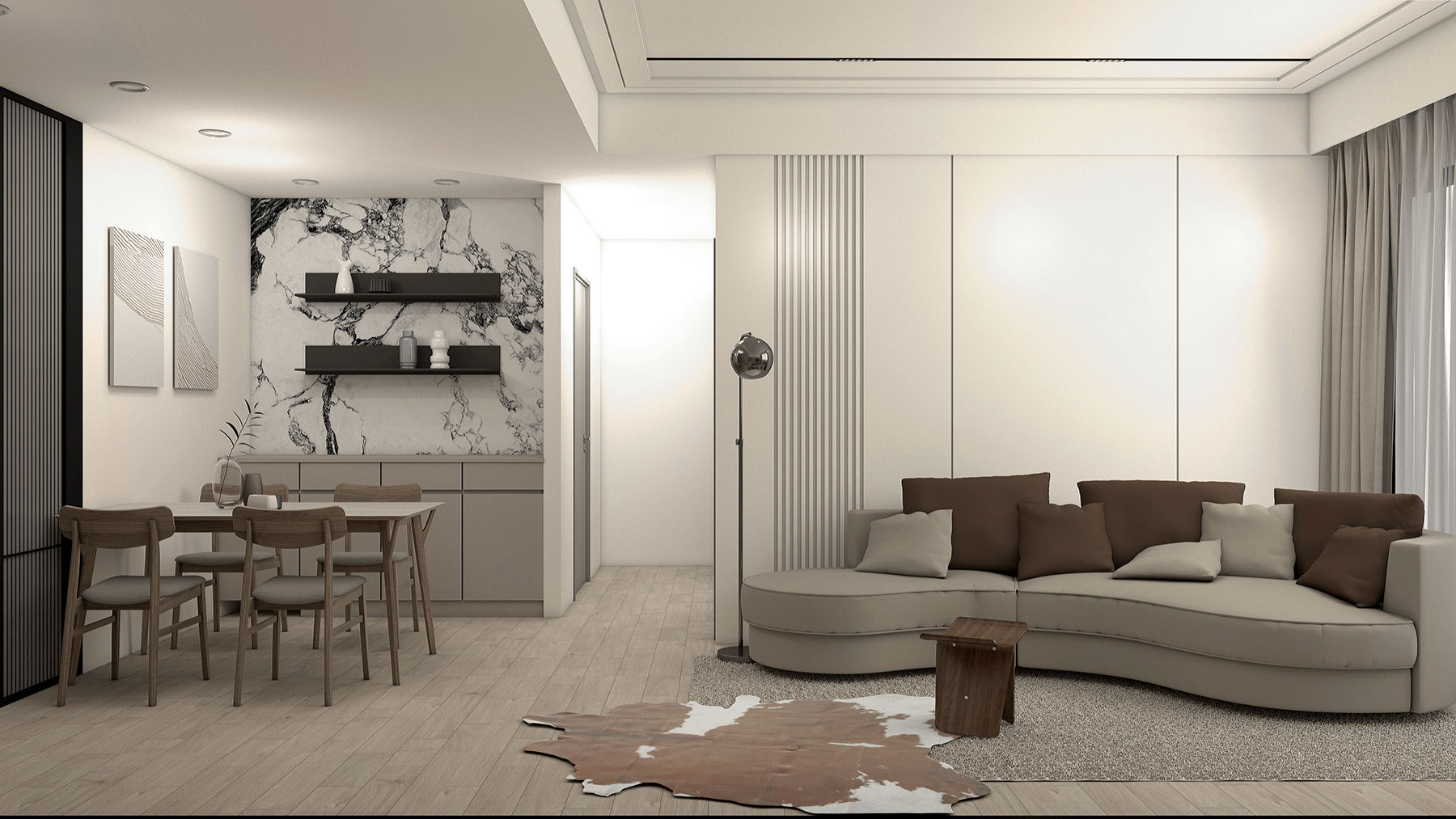 莎若設計_悅峰華住宅照片3