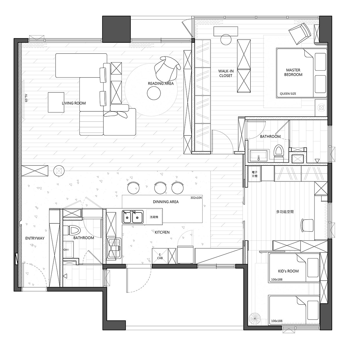 莎若設計_敘緻平面圖